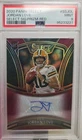 2020 Panini Select Select SIG Prizm-Red Jordan Love AUTO RC Rookie #1/25 PSA 9