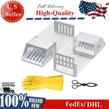 2Pcs Humane Mouse Trap Cage No Assembly Need Automatic Continuous Rat Trap