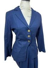 Blue Ladies Side Saddle Riding Habit