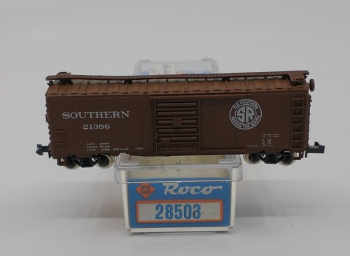 Roco 28503 escala N Southern Boxcar #21386 LN/caja | Zustand: Used