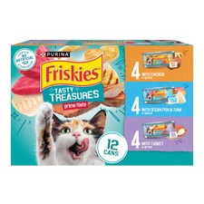 12 Pack 55 oz Cat Food Prime Filets 0.44 per gallon