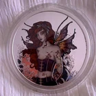 Anonymous Mint Amy Brown Wall Flower 5 oz .999 Fine Silver Round