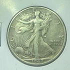 1942-S Walking Liberty Half Dollar. Silver 50c Coin