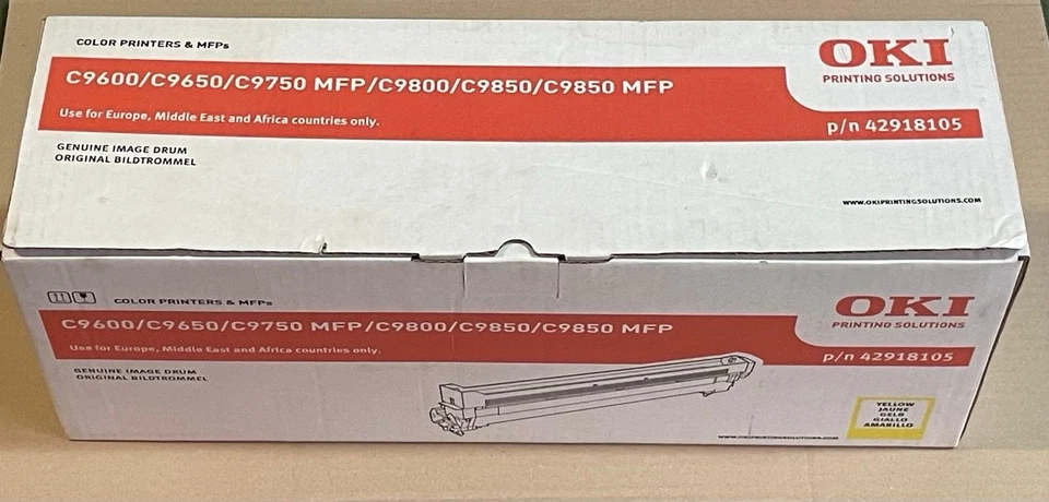OKI 42918105 Bildtrommel YELLOW (C9600, C9650, C9655, C9800, C9850, C9850 MFP) - Bild 2 von 4