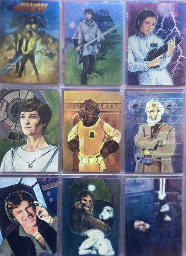TOPPS STAR WARS TRADING CARDS: COMPLETE SETS. FINEST / VEHICLES.PROMOS SWF 1 & 3 - Photo 7 sur 7