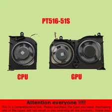 New CPU / GPU Fan For ACER PT516-51S Predator Triton 500 SE Gaming Laptop US