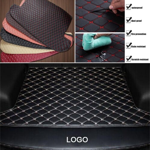 For Mazda 1998-2024 All Models Car Trunk Mats Waterproof Carpets Rear Liner Pads - Picture 8 of 14
