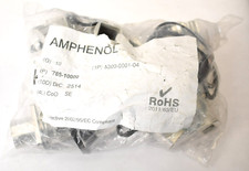 Lot of 10 Amphenol Circular MIL Spec Connectors Aluminum Housings 785-10000