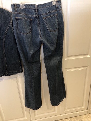 Vintage Jean Outfit (Design By Impression) size XL wide legs - Picture 9 of 9