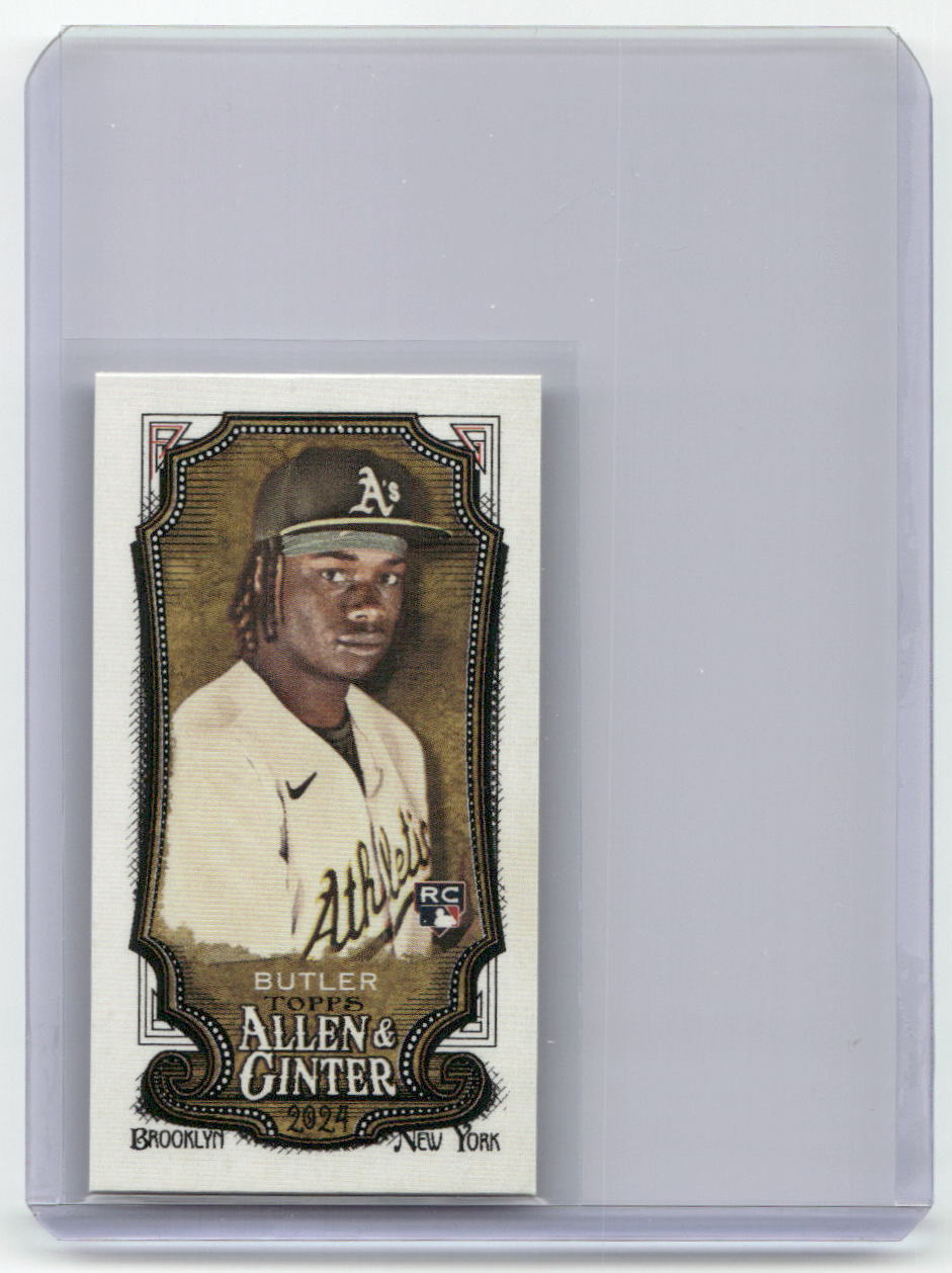 2024 Topps Allen & Ginter #57 Lawrence Butler Mini RC -10427