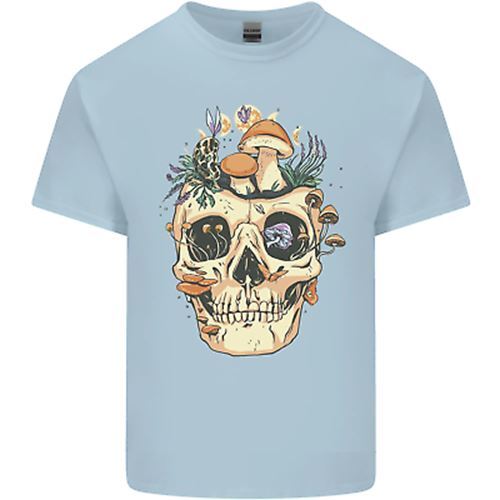 Pilz Totenkopf Natur Ecology Pilz Herren Baumwolle T-Shirt - Bild 15 von 26