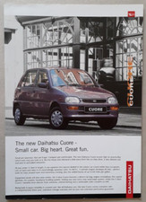 Daihatsu Cuore Brochure / Leaflet c.1997