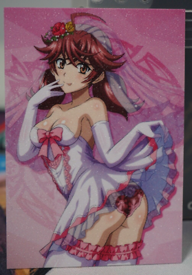 邦楽 Marie'sGirl hinode demoCD Tomoe Meguri Bride High School DxD Sexy Waifu Textured Custom Card