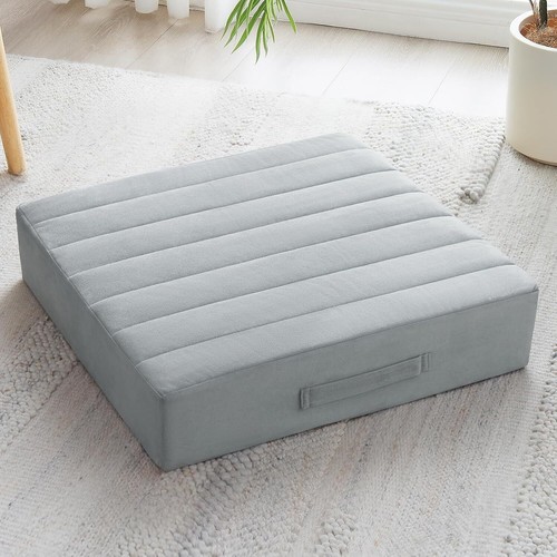 22 inches Floor Pillow for Adults - Large Meditation Cushion