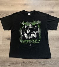 Vintage 1998 D-Generation X DX Triple H Chyna WWF Wrestling T-Shirt Mens XL