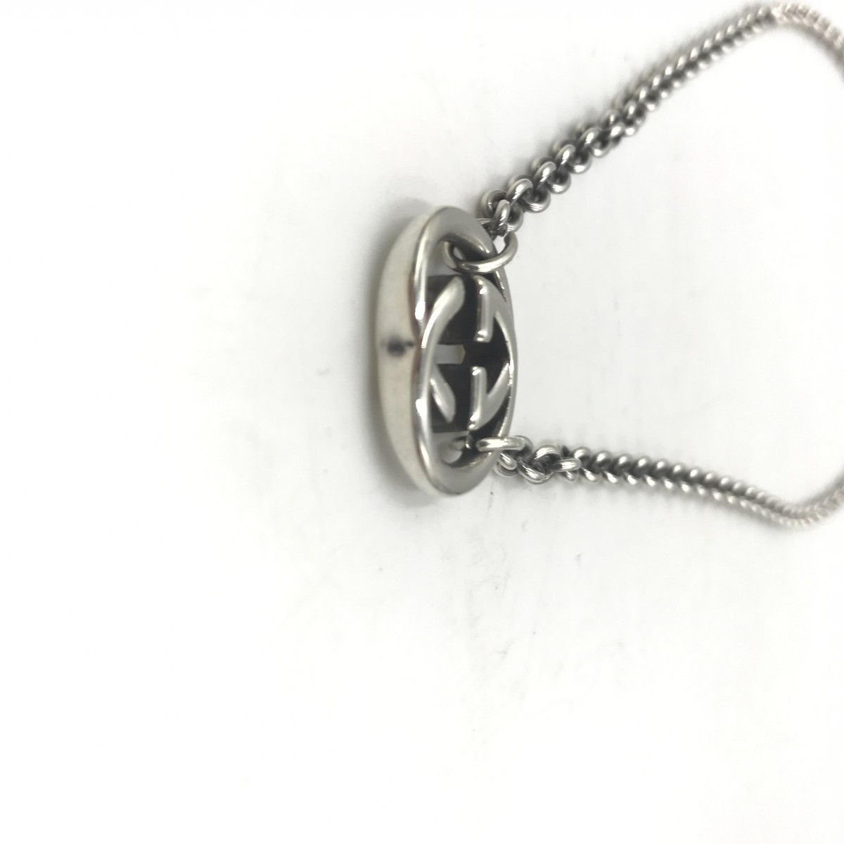 Gucci Interlocking Necklace Silver 925 Used | eBay Gucci Interlocking Necklace Silver 925 Used | eBay