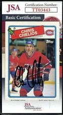 Chris Chelios Rookie Cards and Autograph Memorabilia Buying Guide 38