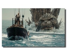 Godzilla Minus 1 "Coming to Get You"  Movie Shot Printed on Sheet Metal