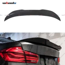 PSM Style For 12-18 Bmw F30 330i 335i F80 M3 Carbon Highkick Trunk Spoiler Wing