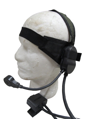 Harris RF-3020-HS003 Headset w/ Microphone For AN/PRC-152 & 152A