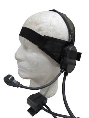 Harris RF-3020-HS003 Headset w/ Microphone For AN/PRC-152 & 152A