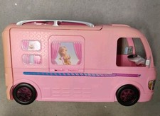 Mattel Barbie Pink Dream Camper 2016 Motorhome Van RV Expanding/Foldout Caravan