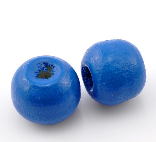 200 pcs Wooden Wood Round Spacer Beads - 10x9mm - 19 Colors Available! - Picture 22 of 61