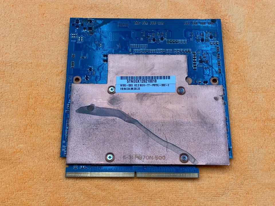 CLEVO P870DM-G NVIDIA VIDEO GRAPHICS CARD N16E-GXX-A1 GTX 980 8G DDR5 MXM 3.0 - Image 3 of 4