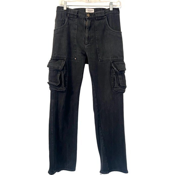 K-TWO STUDIOS Double Pocket Cargo Pants in Black Size L | eBay
