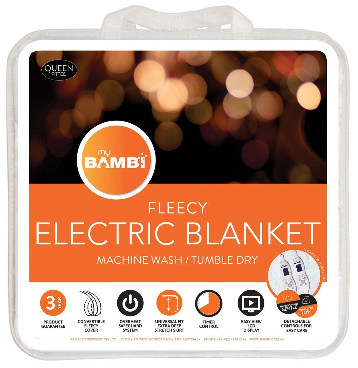 Bambi Moodmaker Fleecy Electric Blanket | eBay