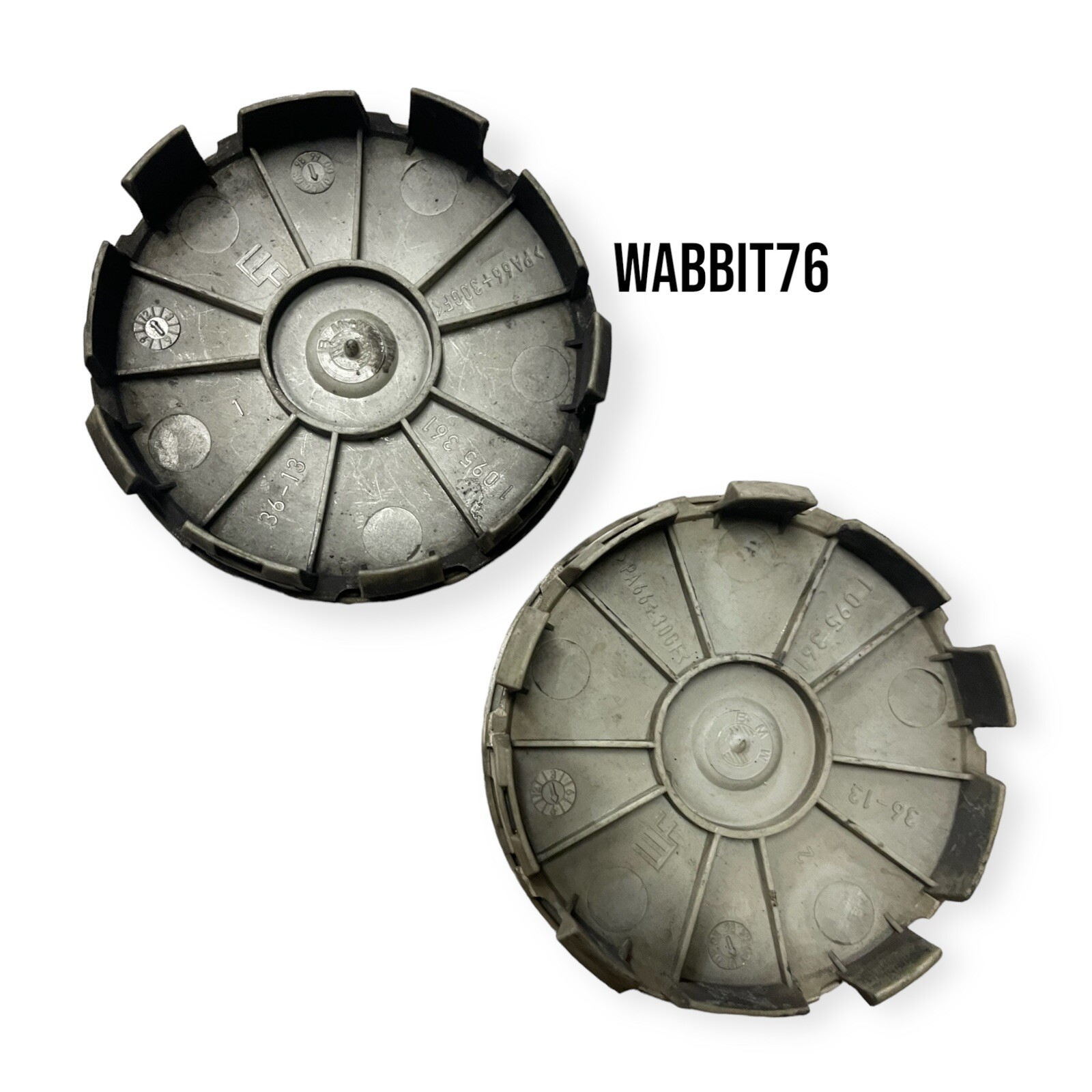 Genuine 68mm BMW Wheel Center Cap 36136768640, 095361, New Old 