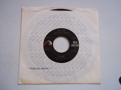 ED AMES Time Time (Tu As Beau Sourire) / One Little Girl At A T 45 RPM 7'' Record