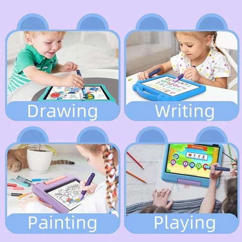Anti-Rolling Silicone Kid Stylus Pens Kids Capacitive Pen Pens` Stylus Y2A7 - Afbeelding 13 van 23