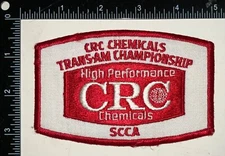 Vintage SCCA Sports Car Club Of America CRC Trans AM Championship Racing Patch