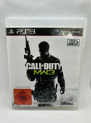 Call Of Duty Modern Warfare 3 MW3 PS3 Spiel Sony PlayStation 3 COD
