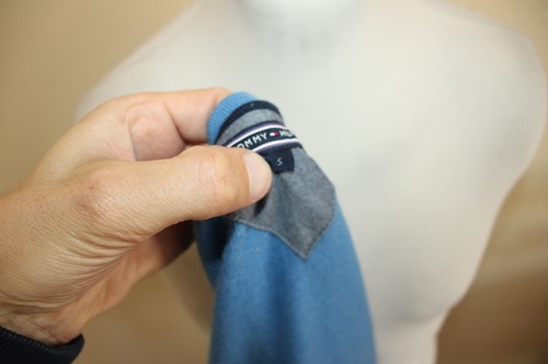 TOMMY HILFIGER HOMBRE ALGODÓN ALGODÓN DISEÑO Pullover Talla S - Imagen 4 de 5