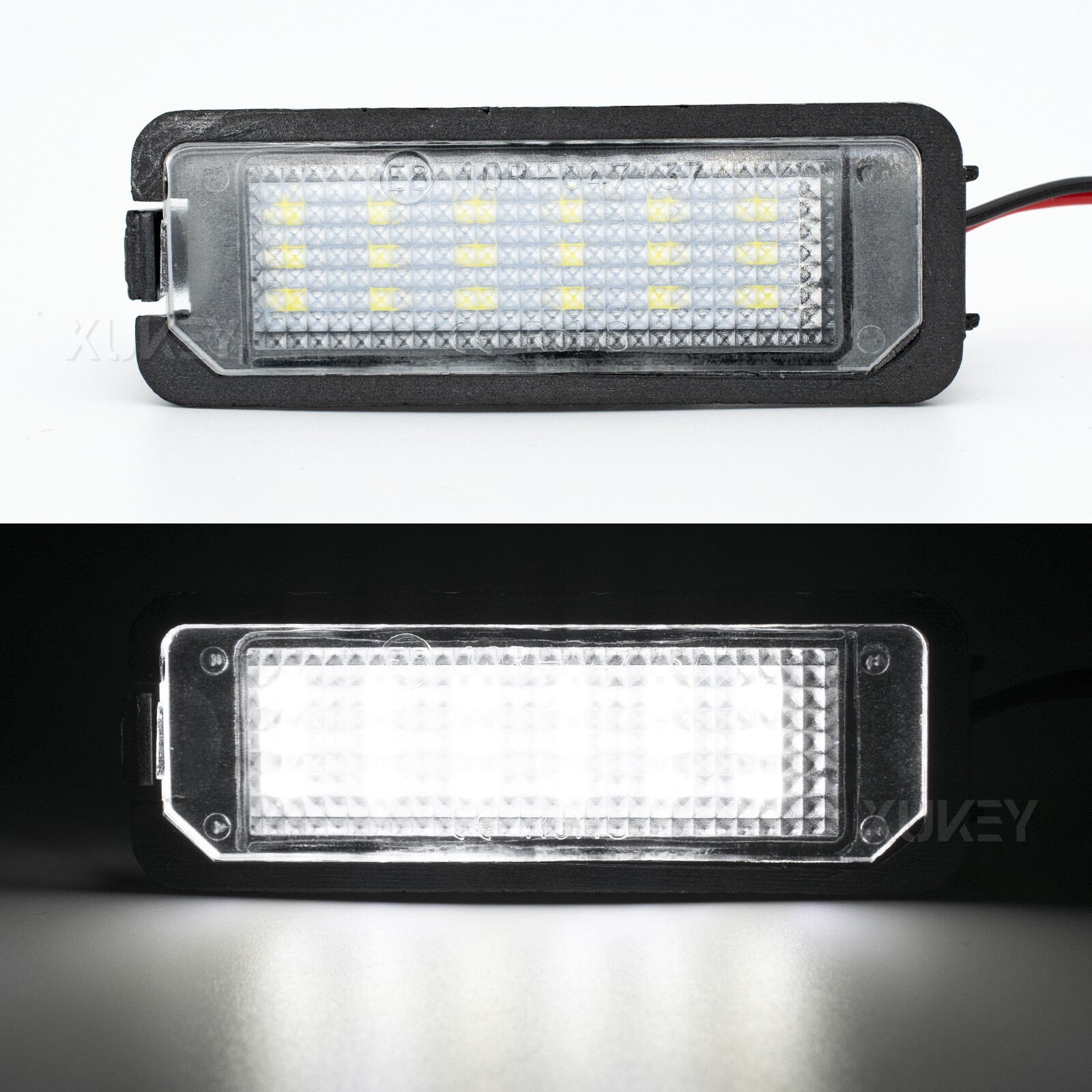 LED Number Plate Light For VW Golf GTI MK4 MK5 MK6 Passat Polo CC Eos