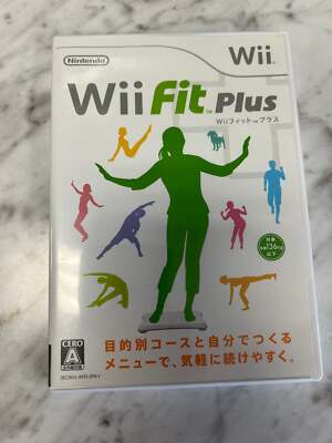 Wii Fit PLUS Nintendo Wii JAPAN JAPANESE JP IMPORT USA