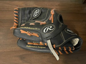Rawlings Players Series  PL115MB  RHT 11.5" Baseball Glove  Black/Brown: CLEAN