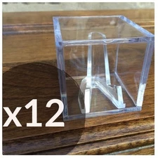 Championship Ring Display Case Box Clear Stand Holder Cube Sport Fantasy Footbal