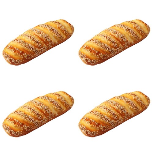 4pcs künstliches Brot gefälschter Simulation Langes Brotmodell falsches Brot - 第 5/12 張圖片