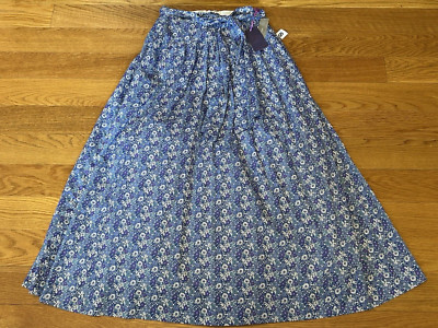 J.Crew Skirt Size 000 Liberty Of London Delilah Cavendish Lawn Tana Floral G6951