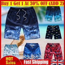 UK Men's Swimming Surf Board Shorts Swim Trunks Wear Quick Dry Beach Swimwear
