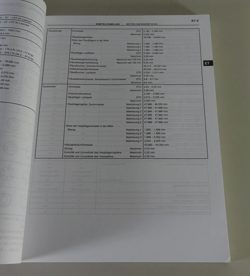 Manual De Taller Toyota RAV 4 / RAV4 Motor 1 ZZ - FE Estado 04/2000 - Imagen 3 de 4