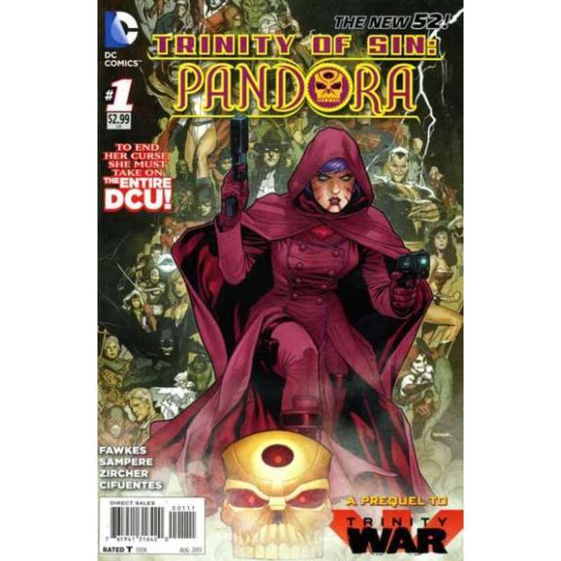 Trinity of Sin: Pandora #1 in Near Mint minus condition. DC comics [q