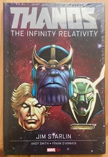 THANOS INFINITY RELATIVITY HC Jim Starlin 2015 NEW SEALED