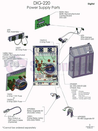 AutoPilot 16084 Power Module - for Pool Pilot Digital DIG-220 Soft Touch ST-220 - Picture 2 of 2