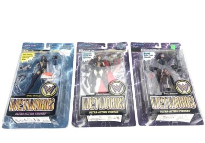 Lot Of 3 Figures Todd McFarlane Wetworks Mother One Pilgrim Blood Queen. #Y120