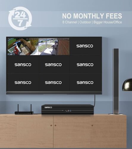 5MP 8CH DVR CCTV Security Camera System 1080P Home Outdoor Camera Night Vision - Picture 3 of 12