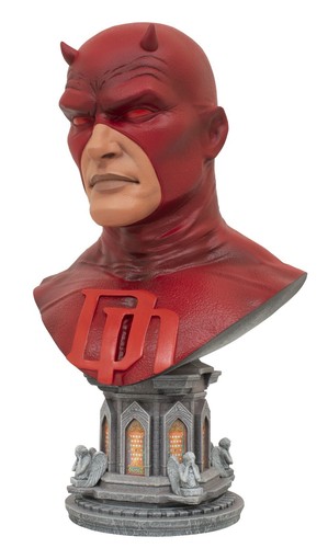 1/2 Scale Legends in 3D Marvel Daredevil Bust Diamond Select USED JC - Picture 3 of 3